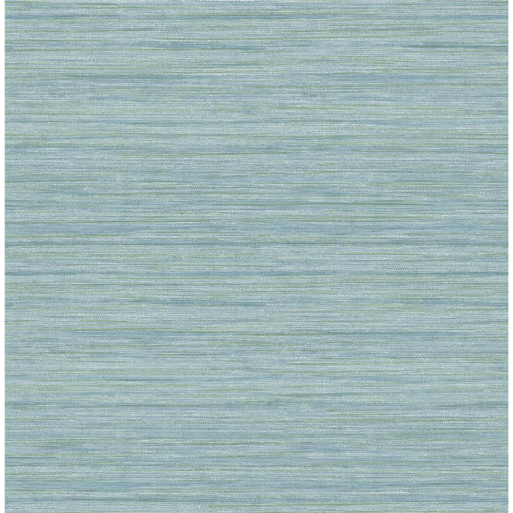 A-Street Prints by Brewster 2964-25961 Barnaby Light Blue Faux Grasscloth Wallpaper