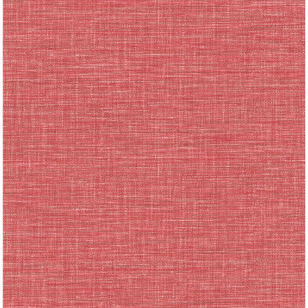 A-Street Prints by Brewster 2969-24117 Exhale Coral Woven Texture Wallpaper