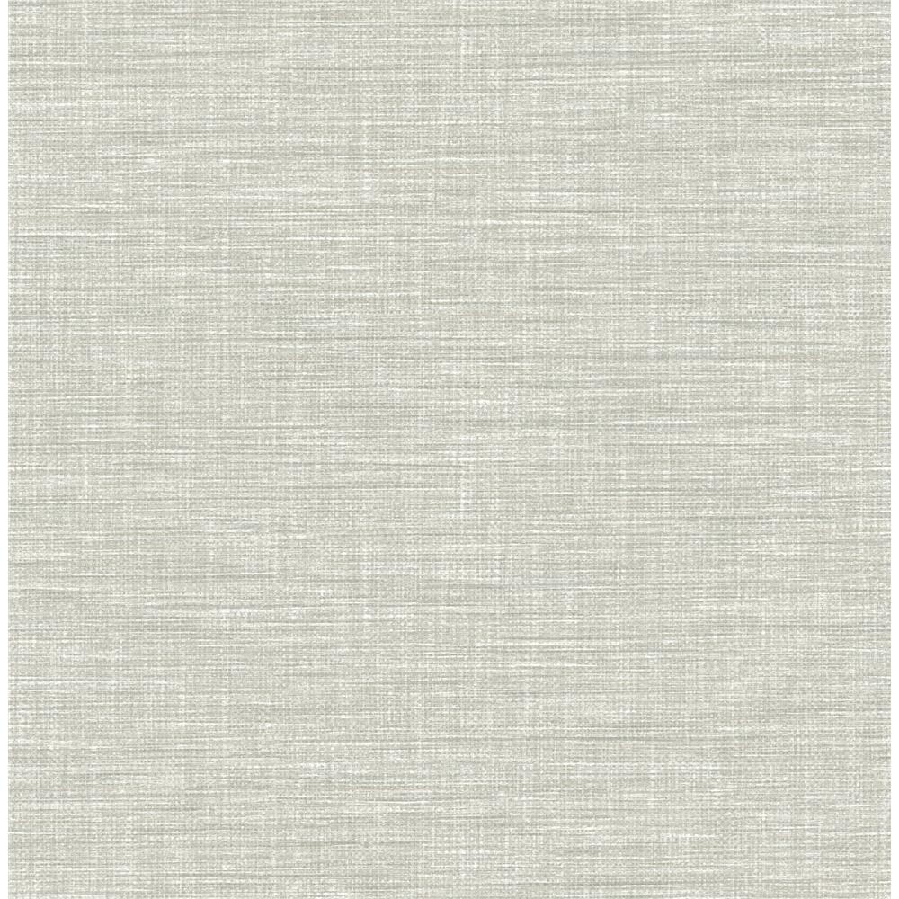 A-Street Prints by Brewster 2969-25851 Exhale Grey Woven Texture Wallpaper