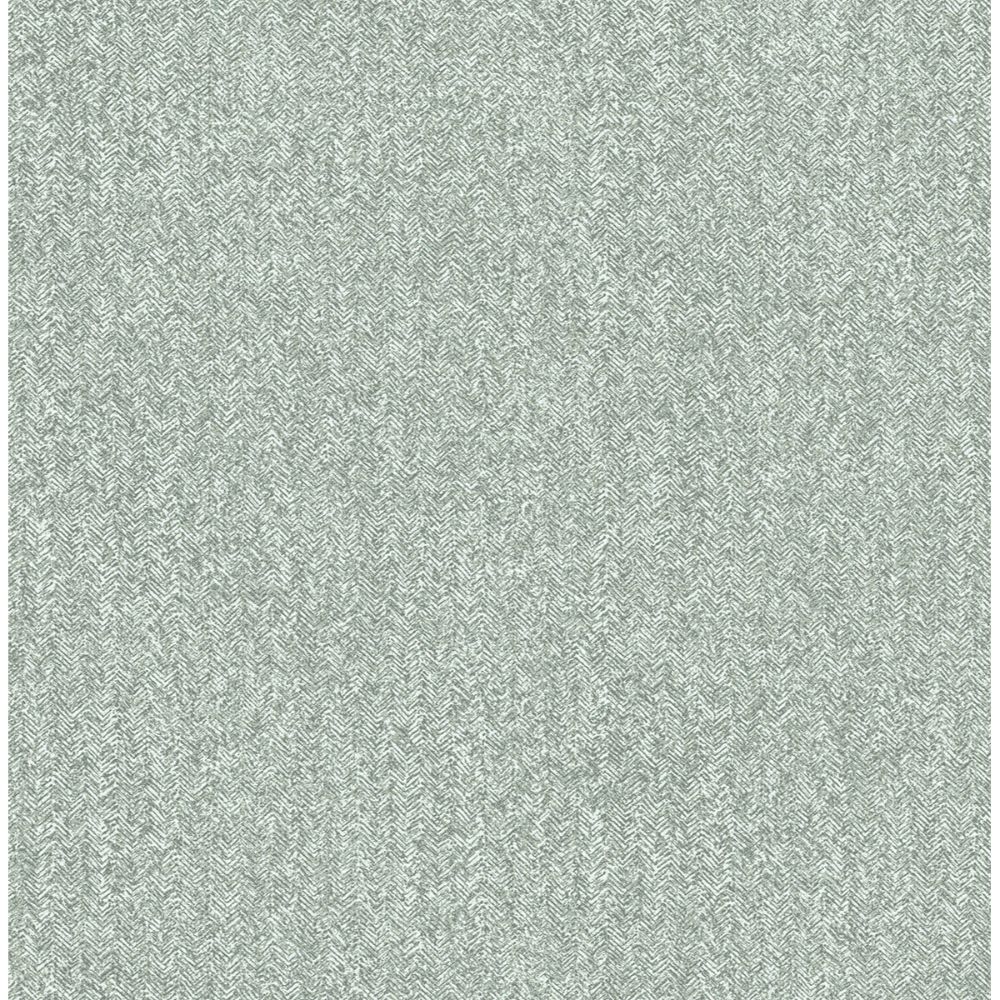 A-Street Prints by Brewster 2970-26164 Ashbee Green Tweed Wallpaper