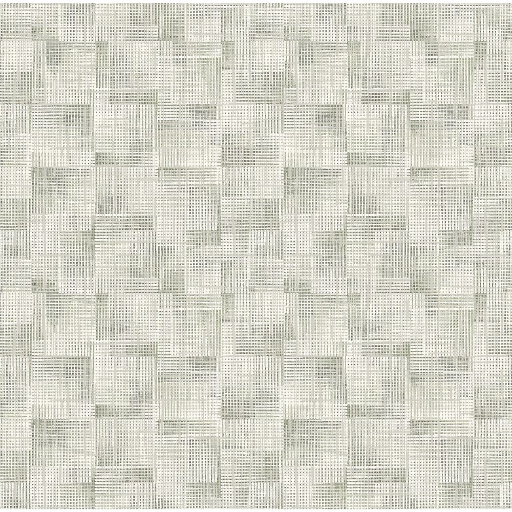A-Street Prints by Brewster 2971-86159 Dimensions Ting Sage Abstract Woven Wallpaper