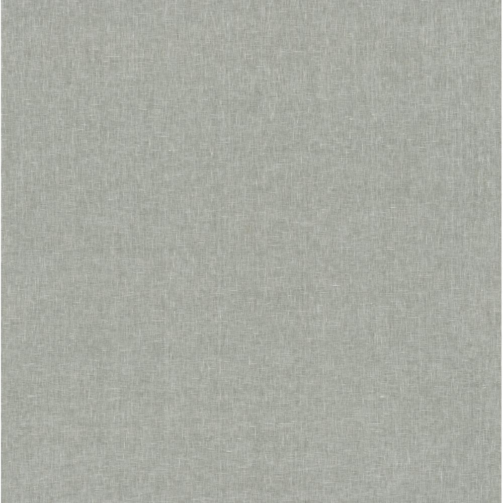 A-Street Prints by Brewster 2972-86135 Donmei Grey Linen Wallpaper