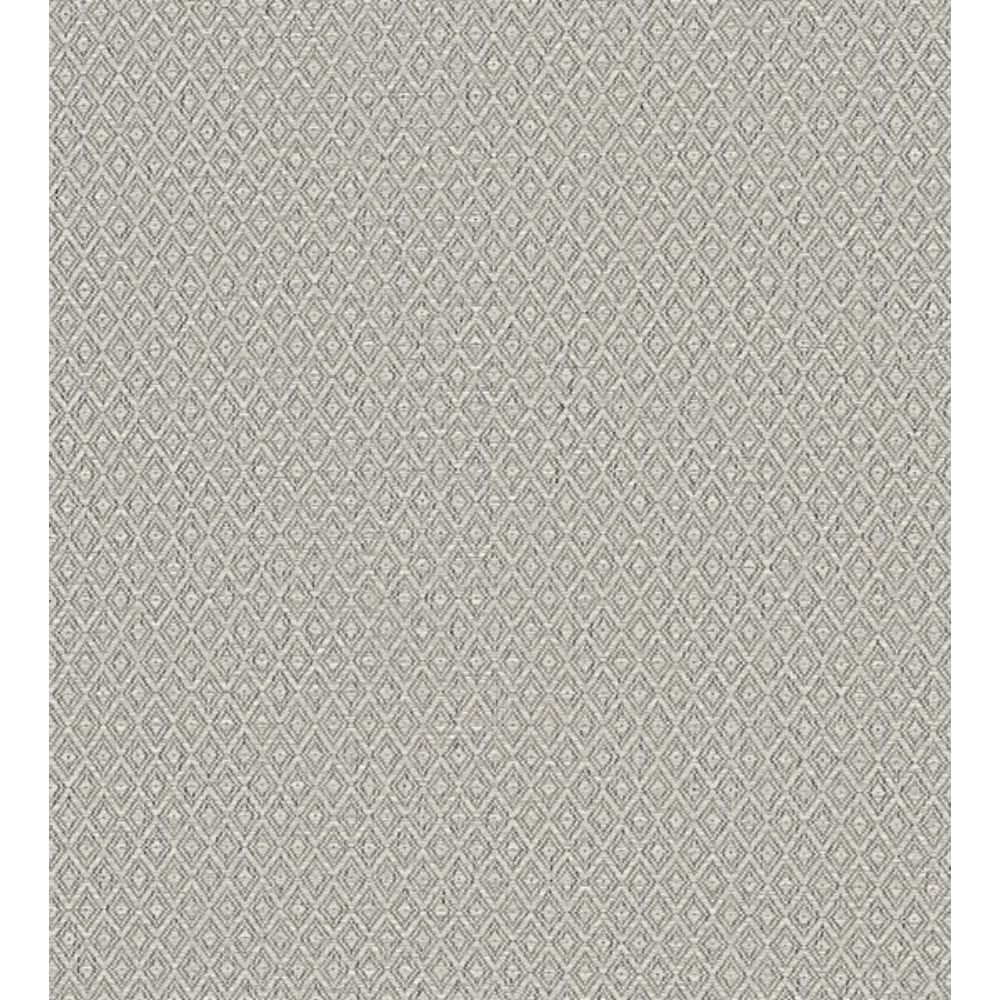A-Street Prints by Brewster 2972-86146 Hui Grey Paper Weave Grasscloth Wallpaper