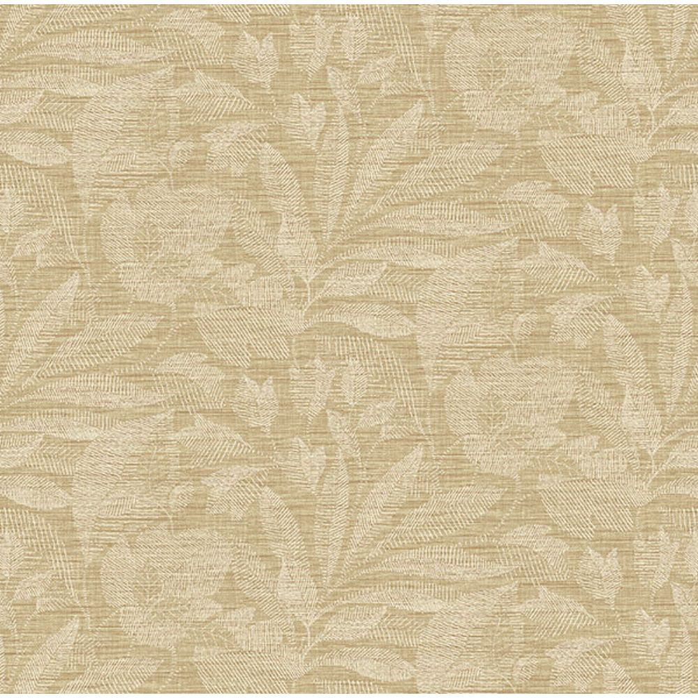 A-Street Prints by Brewster 2972-86155 Lei Wheat Leaf Wallpaper