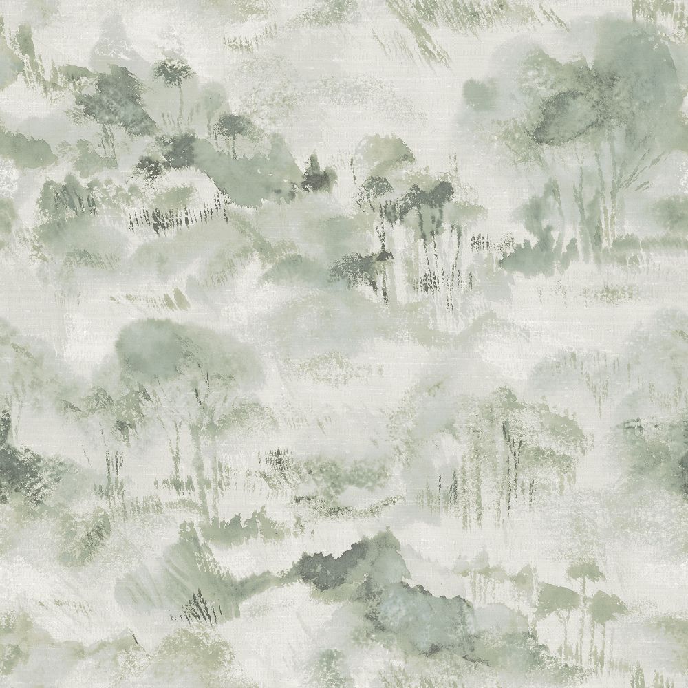 A-Street Prints by Brewster 2975-87547 Scott Living II Nara Sage Toile Wallcovering