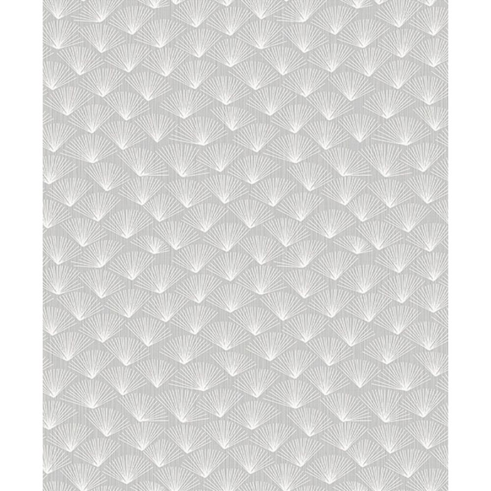 A-Street Prints by Brewster 2976-86516 Asteria Grey Fan Wallpaper