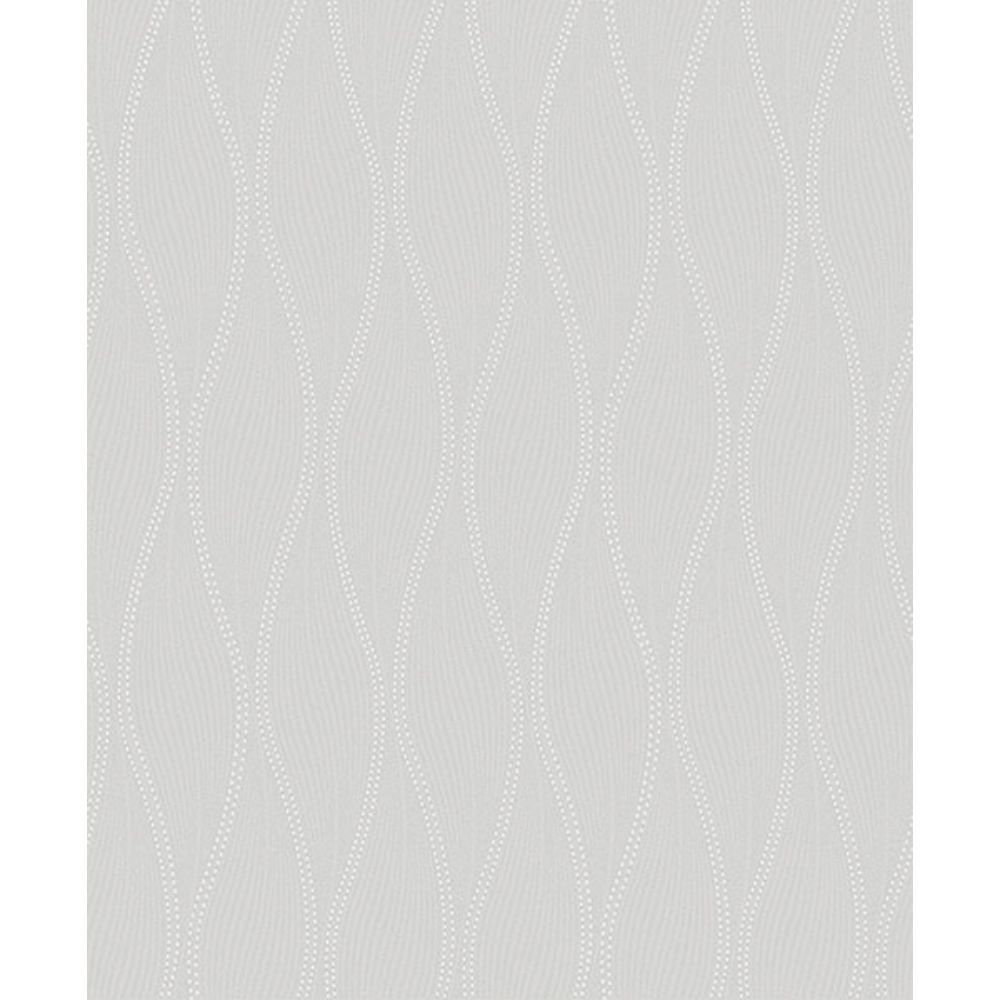 A-Street Prints by Brewster 2976-86519 Tetsu Pewter Ogee Wave Wallpaper
