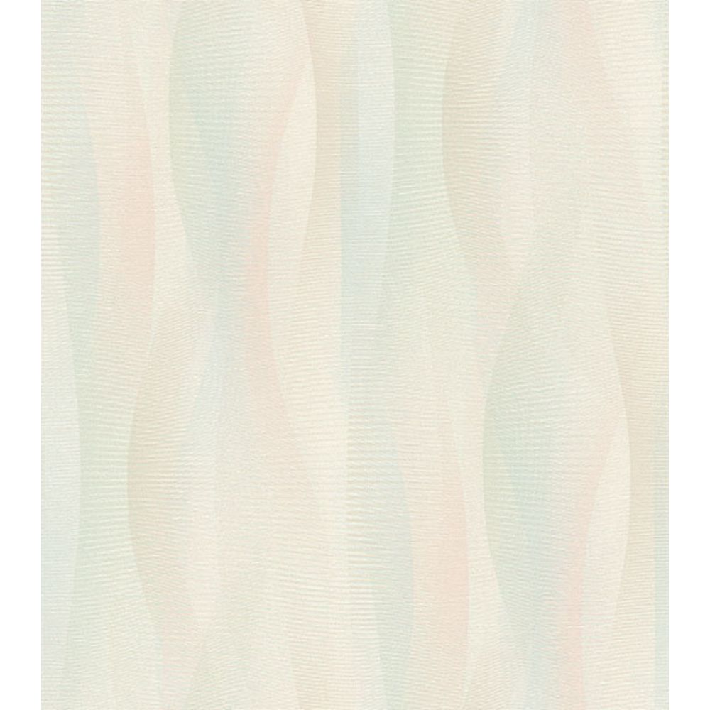 Advantage by Brewster 2980-651522 Currin Pastel Wave Wallpaper
