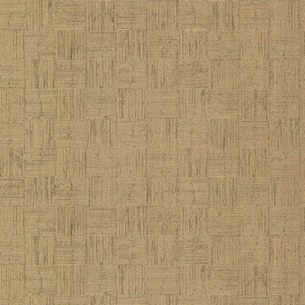 Warner by Brewster 2984-2229 Thea Gold Geometric Wallpaper