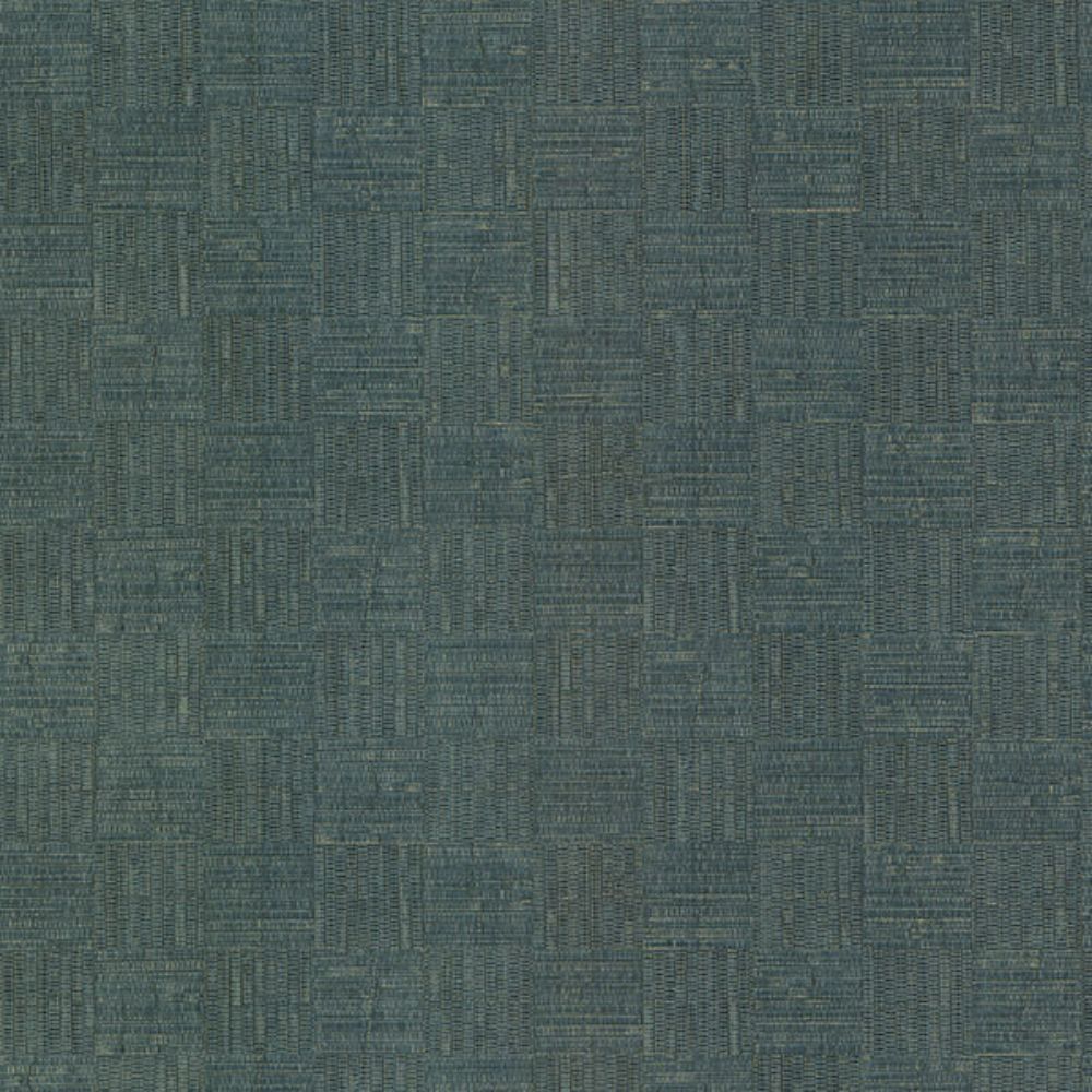 Warner by Brewster 2984-2230 Thea Blue Geometric Wallpaper