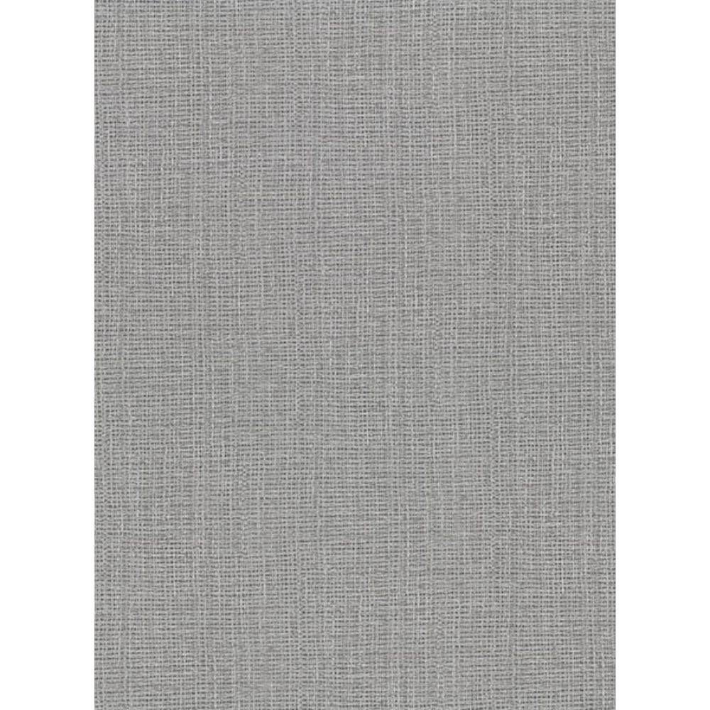 Warner by Brewster 2984-50618 Claremont Silver Faux Grasscloth Wallpaper