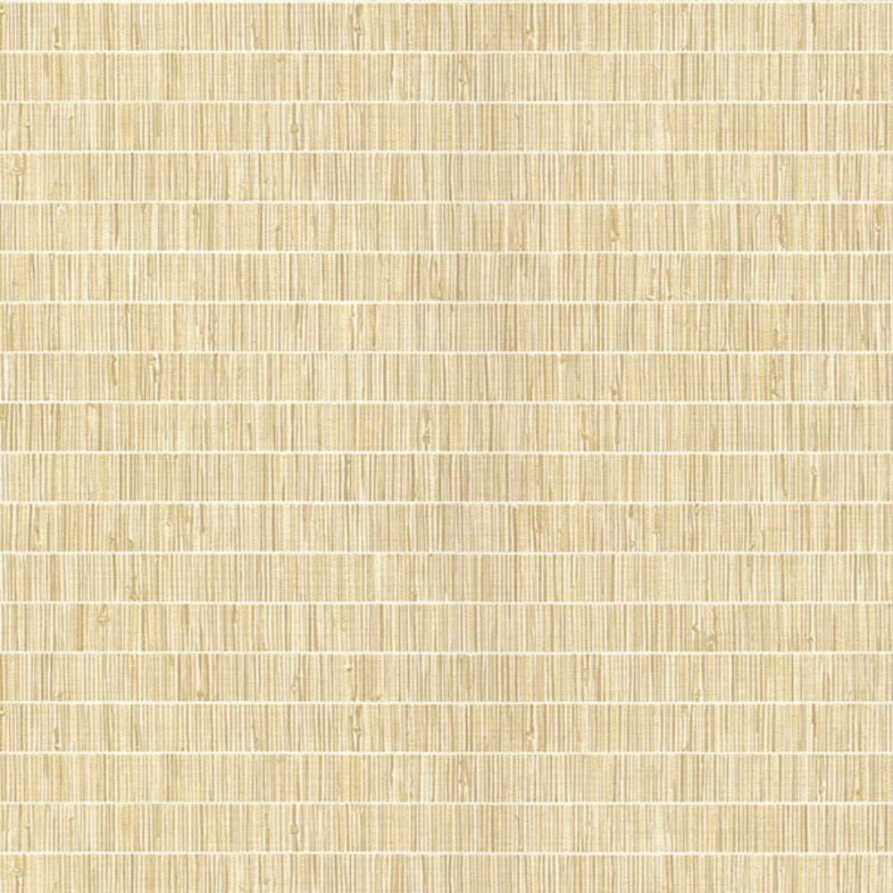 Warner by Brewster 2984-70003 Luz Honey Faux Grasscloth Wallpaper