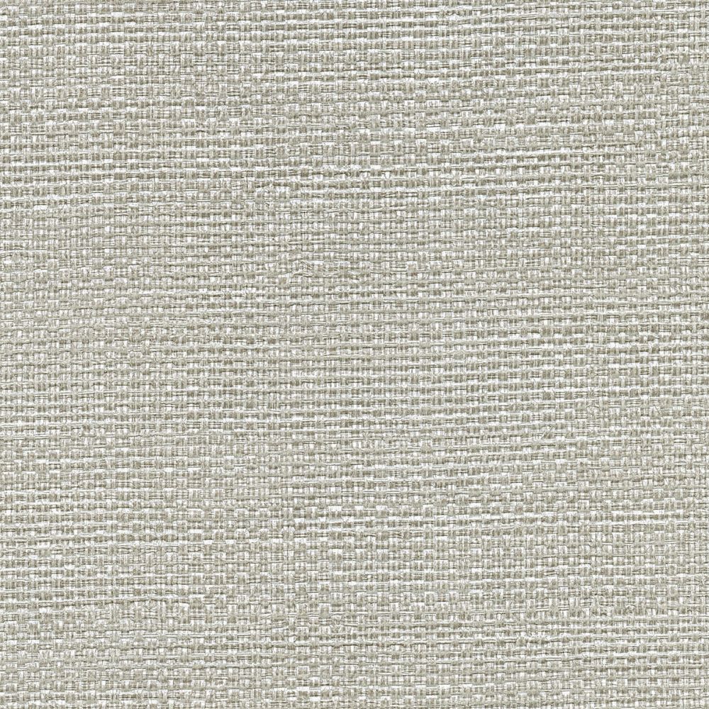Warner by Brewster 2984-8026 Bohemian Bling Grey Basketweave Wallpaper