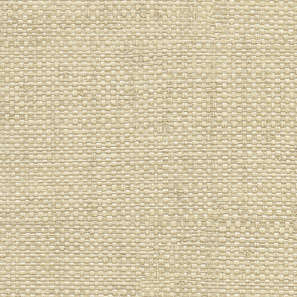 Warner by Brewster 2984-8046 Caviar Taupe Basketweave Wallpaper