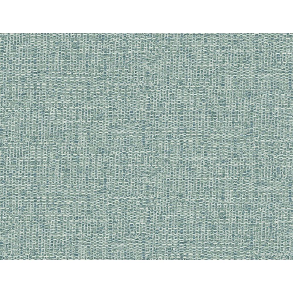A-Street Prints by Brewster 2988-70904 Snuggle Teal Woven Texture Wallpaper