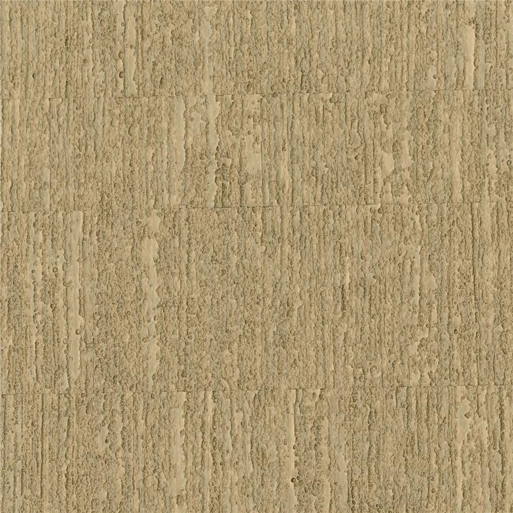 Warner Textures by Brewster 3097-04 Texture Wheat Oak Sidewall Wallpaper