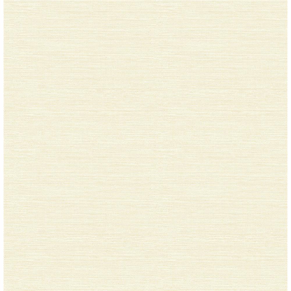 Chesapeake by Brewster 3117-24280 The Vineyard Agave Light Yellow Faux Grasscloth Wallpaper