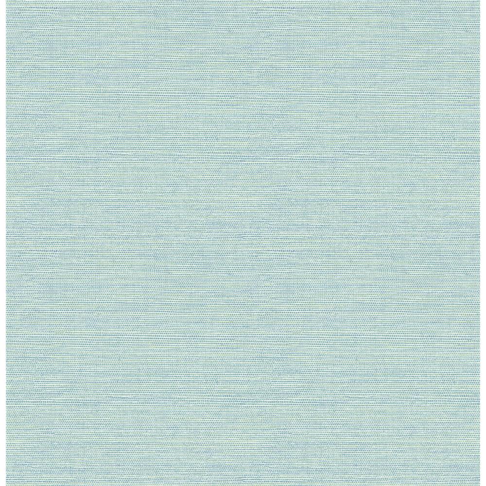 Chesapeake by Brewster 3117-24282 The Vineyard Agave Teal Faux Grasscloth Wallpaper