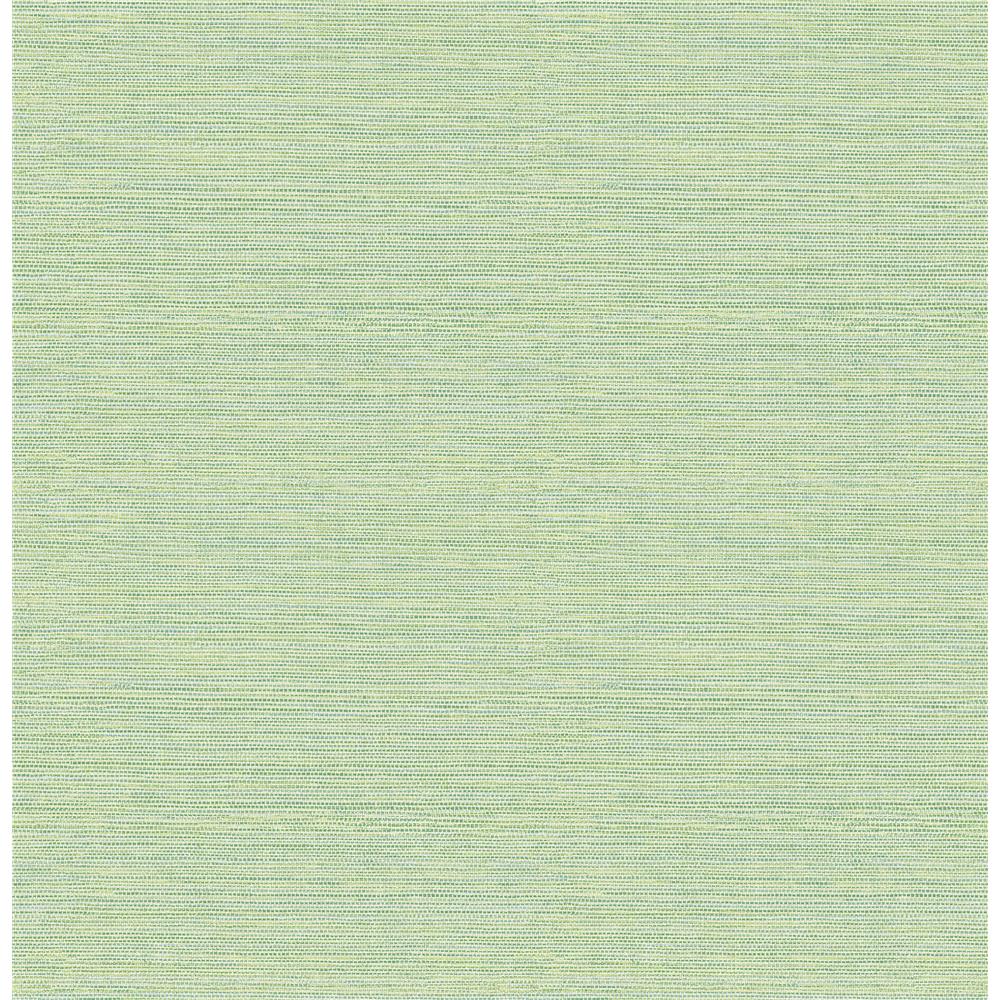 Chesapeake by Brewster 3117-24284 The Vineyard Agave Green Faux Grasscloth Wallpaper