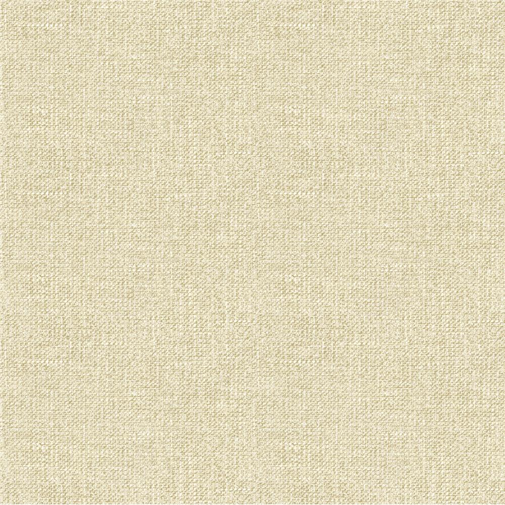 Chesapeake by Brewster 3119-13523 Waylon Beige Faux Fabric Wallpaper