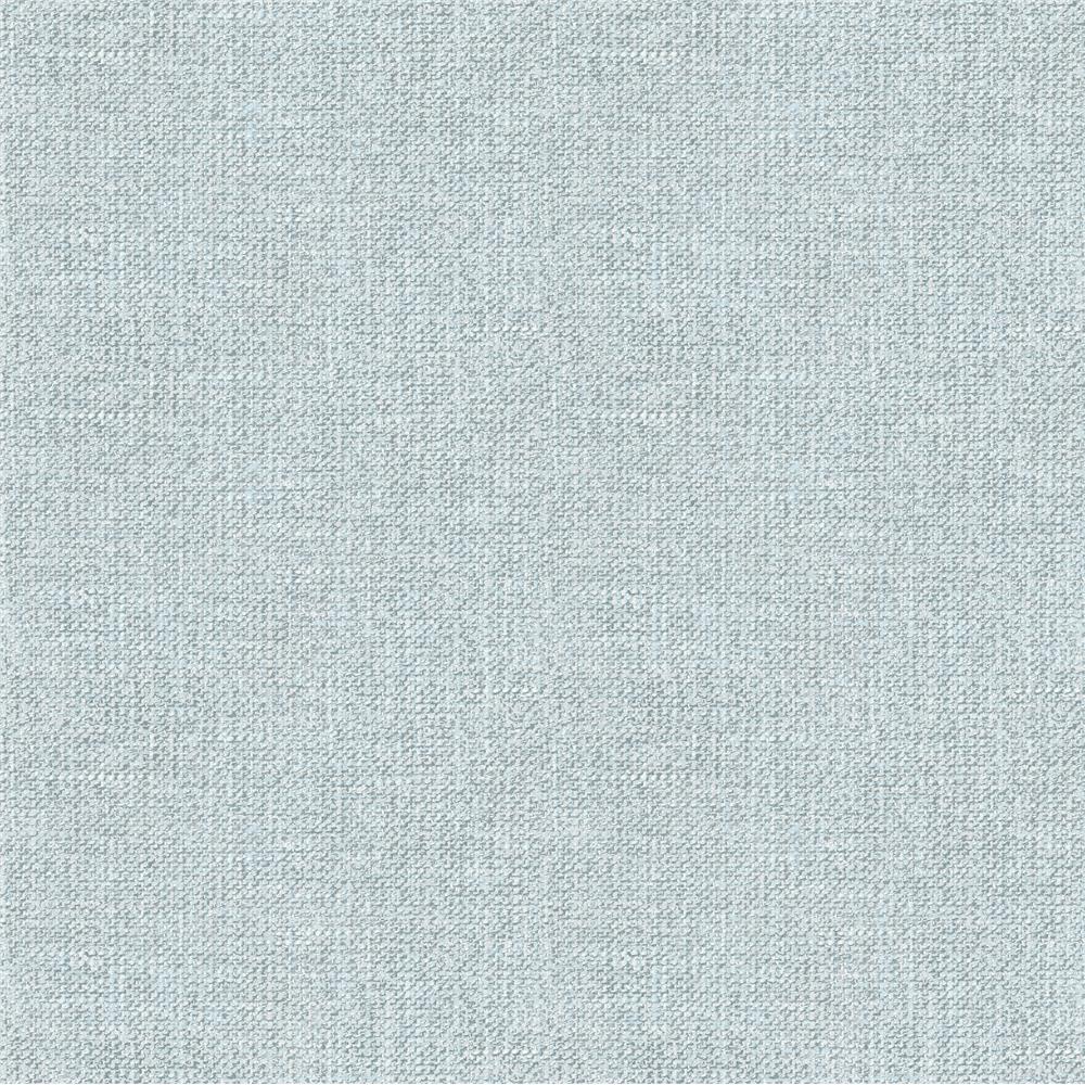 Chesapeake by Brewster 3119-13525 Waylon Blue Faux Fabric Wallpaper