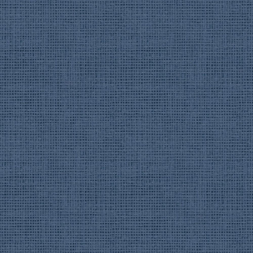 Chesapeake by Brewster 3122-10002 Nimmie Navy Woven Grasscloth Wallpaper