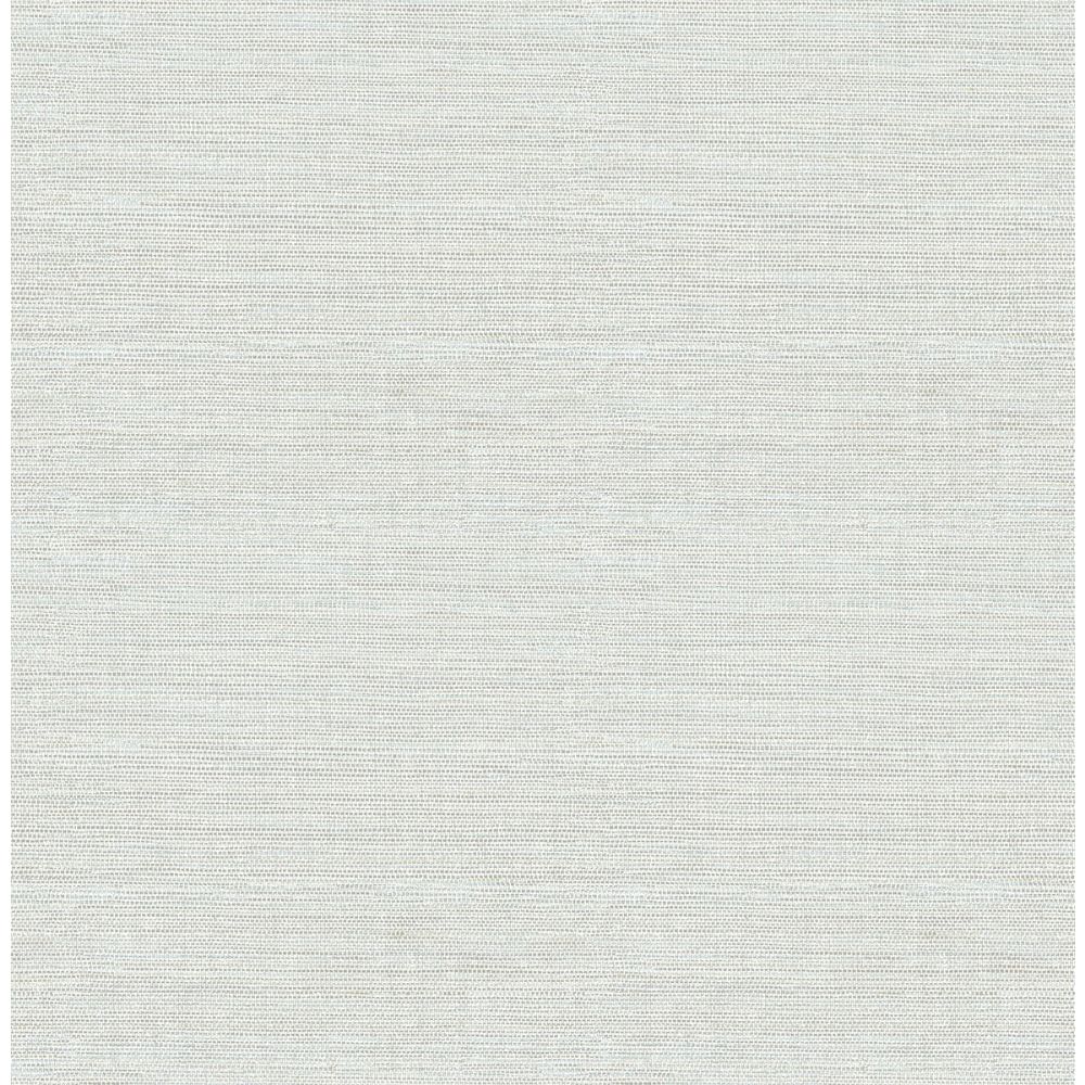 Chesapeake by Brewster 3124-24278 Agave Sky Blue Faux Grasscloth Wallpaper