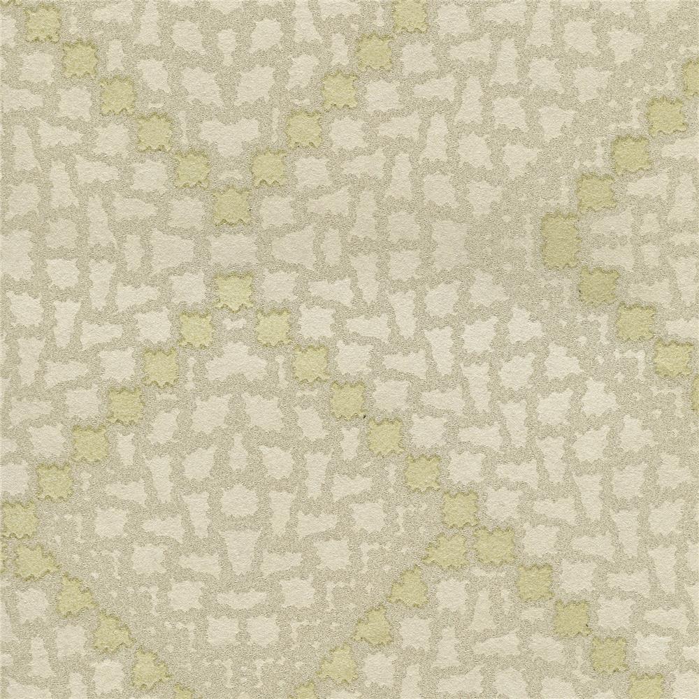 Eijffinger by Brewster 341710 Yasmin Kilim Gold Aztec Diamond Wallpaper in Gold