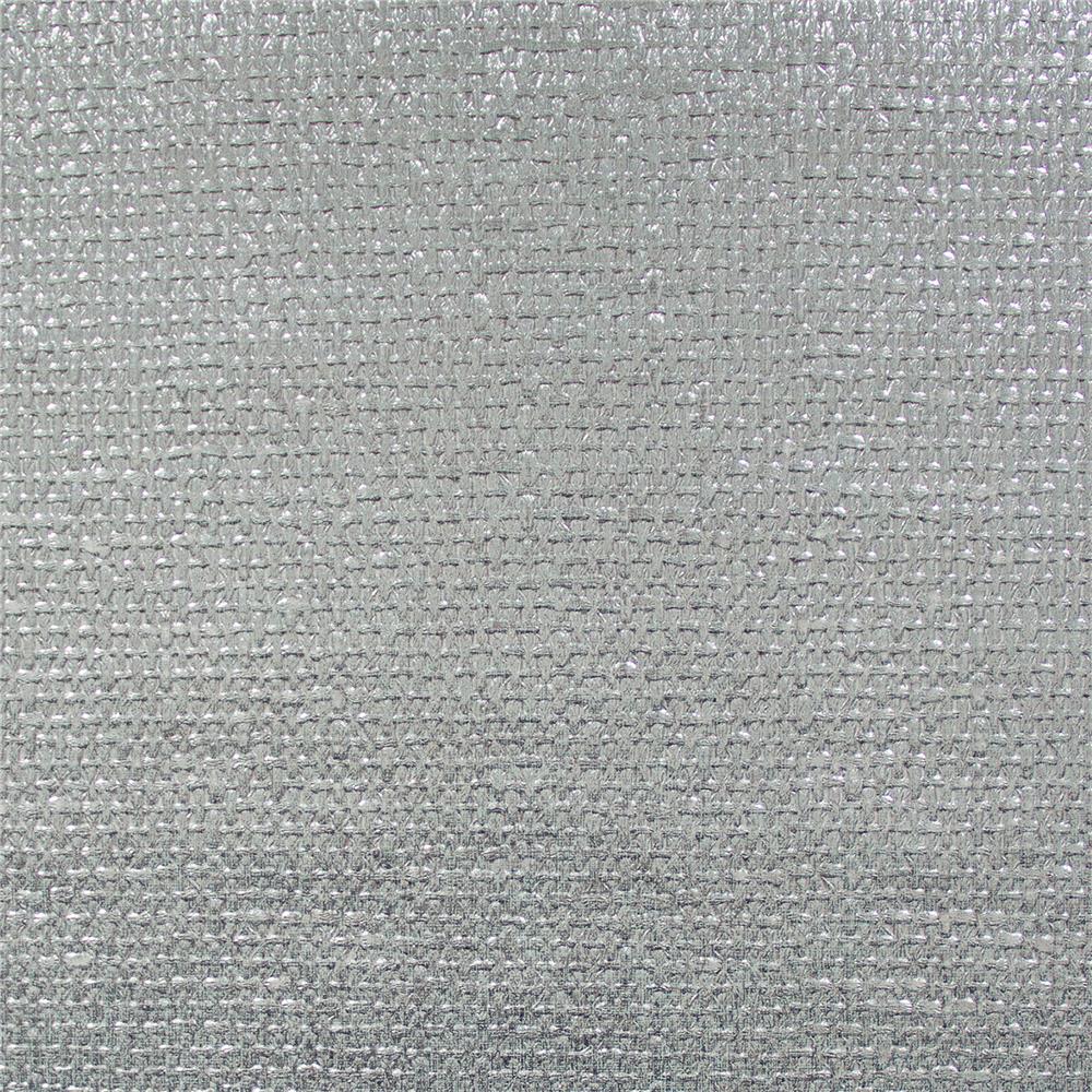 Eijffinger by Brewster 341745 Yasmin Ziba Aquamarine Metallic Woven Texture Wallpaper in Aquamarine