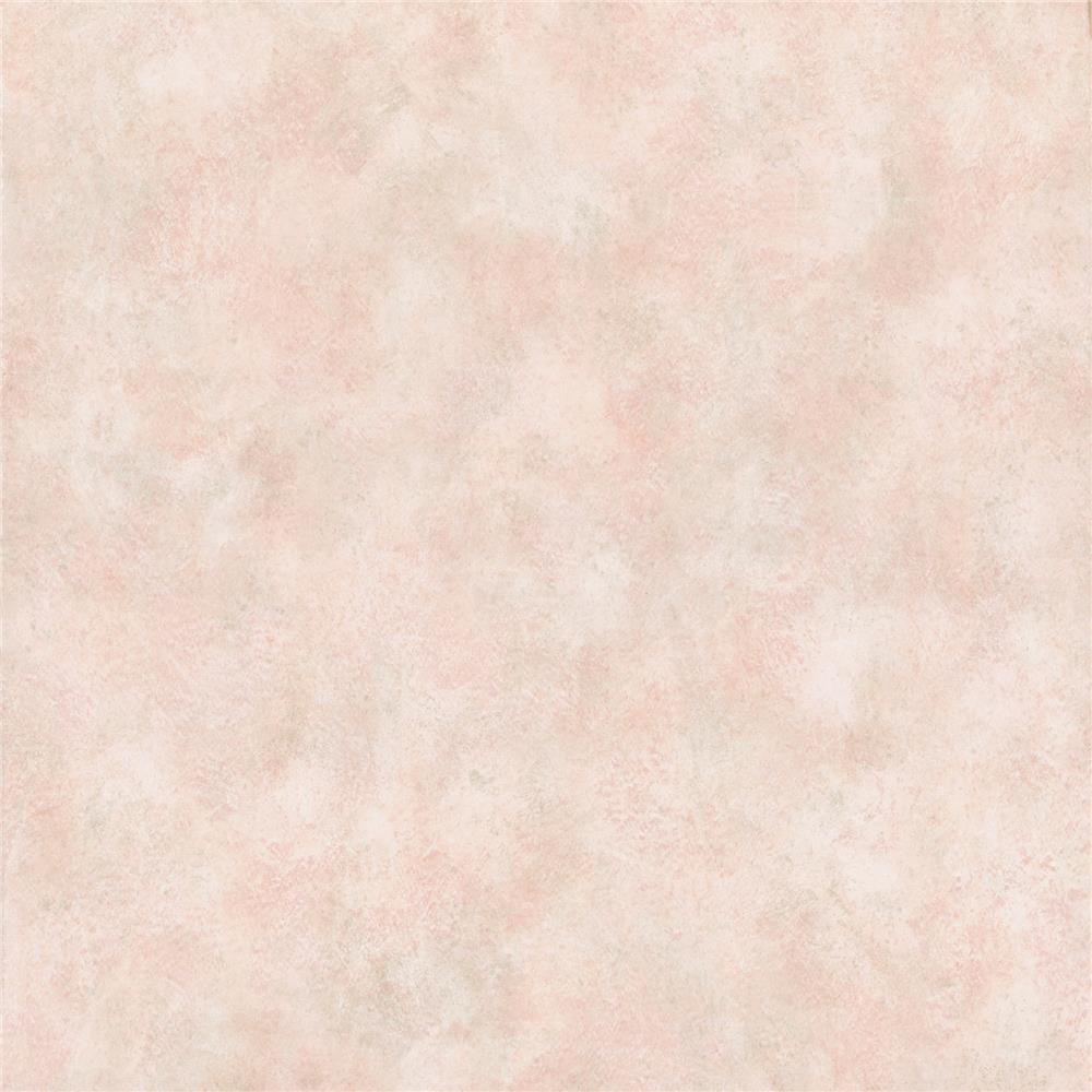 Brewster 347-41613 Kitchen & Bath Resource III Tenn Pink Blosm Blotch Texture Wallpaper in Pink