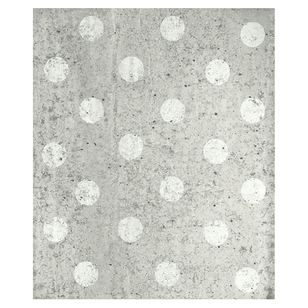 Eijffinger by Brewster 356214 Black & Light Concrete Dots Light Grey Polka Dot Mural