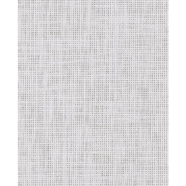 Eijffinger by Brewster 359125 Anya White Paper Weave Wallpaper