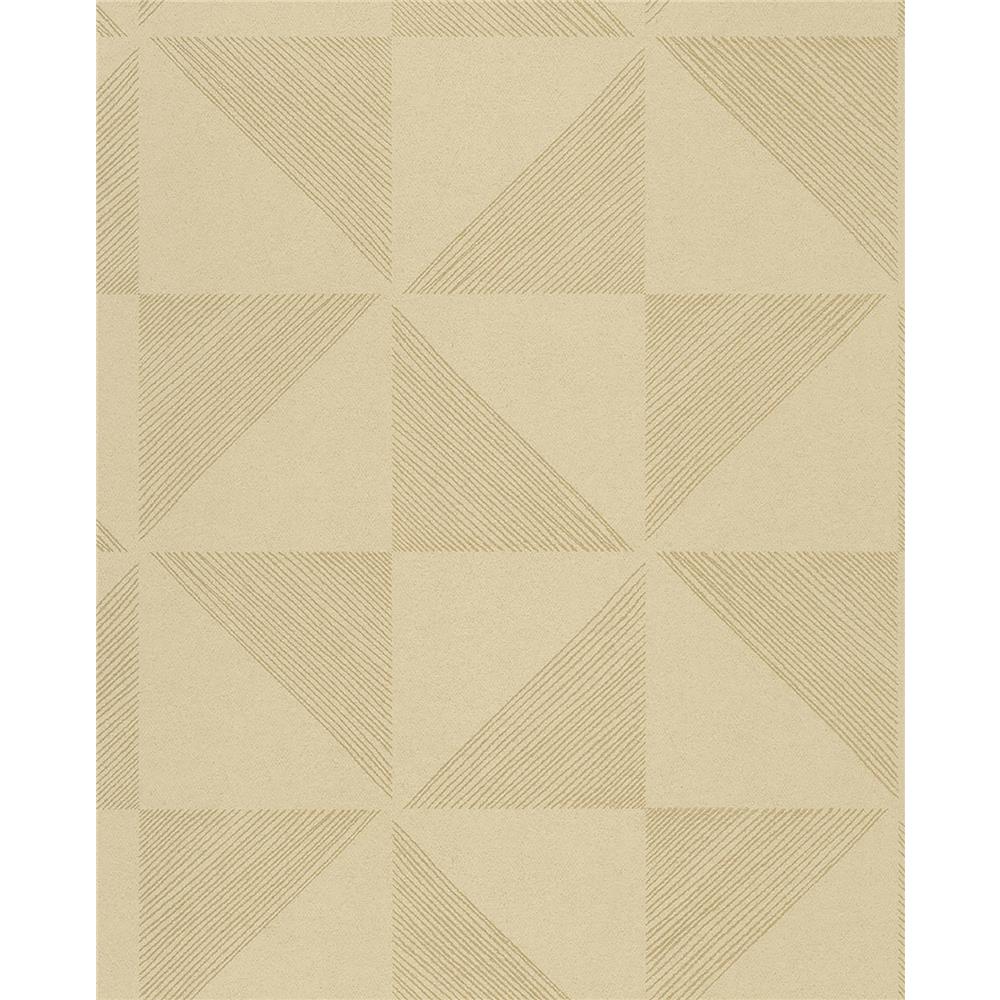 Eijffinger by Brewster 366033 Geonature Mont Gold Geometric Wallpaper