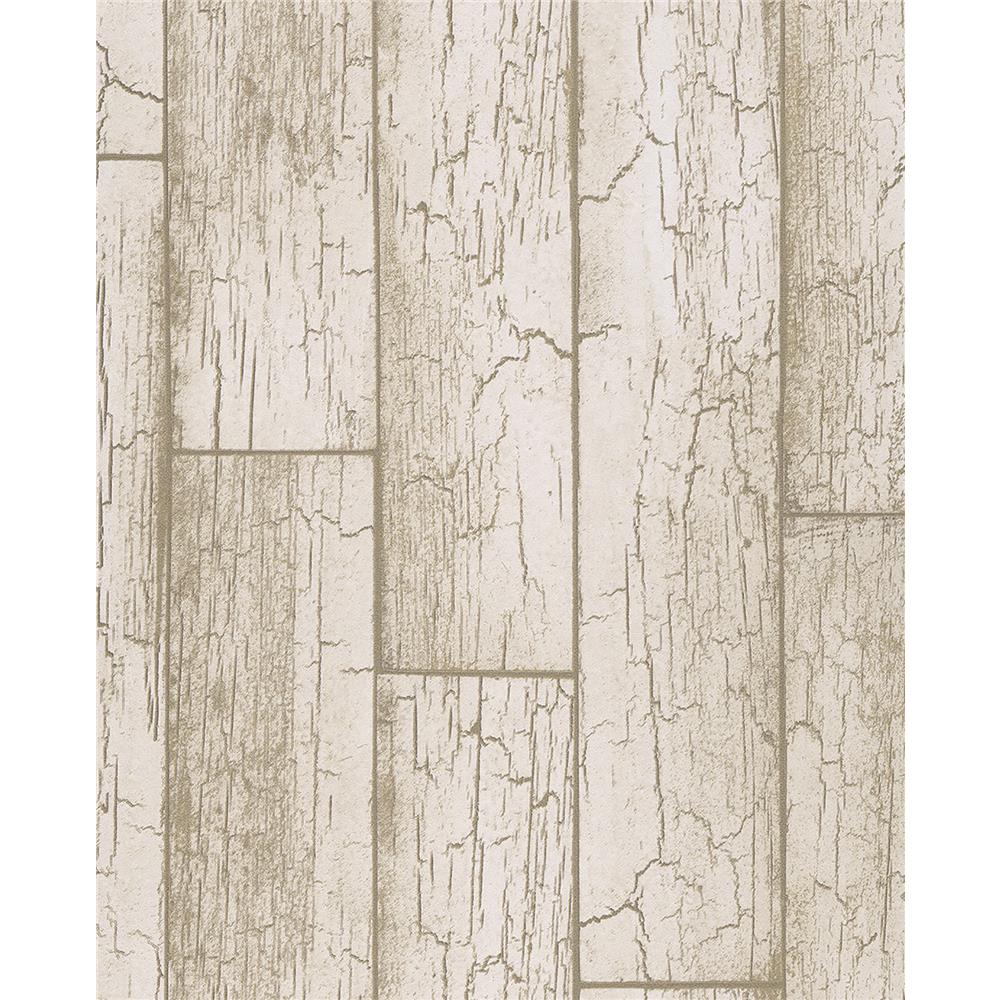 Eijffinger by Brewster 369025 Esmee Beige Wood Wallpaper