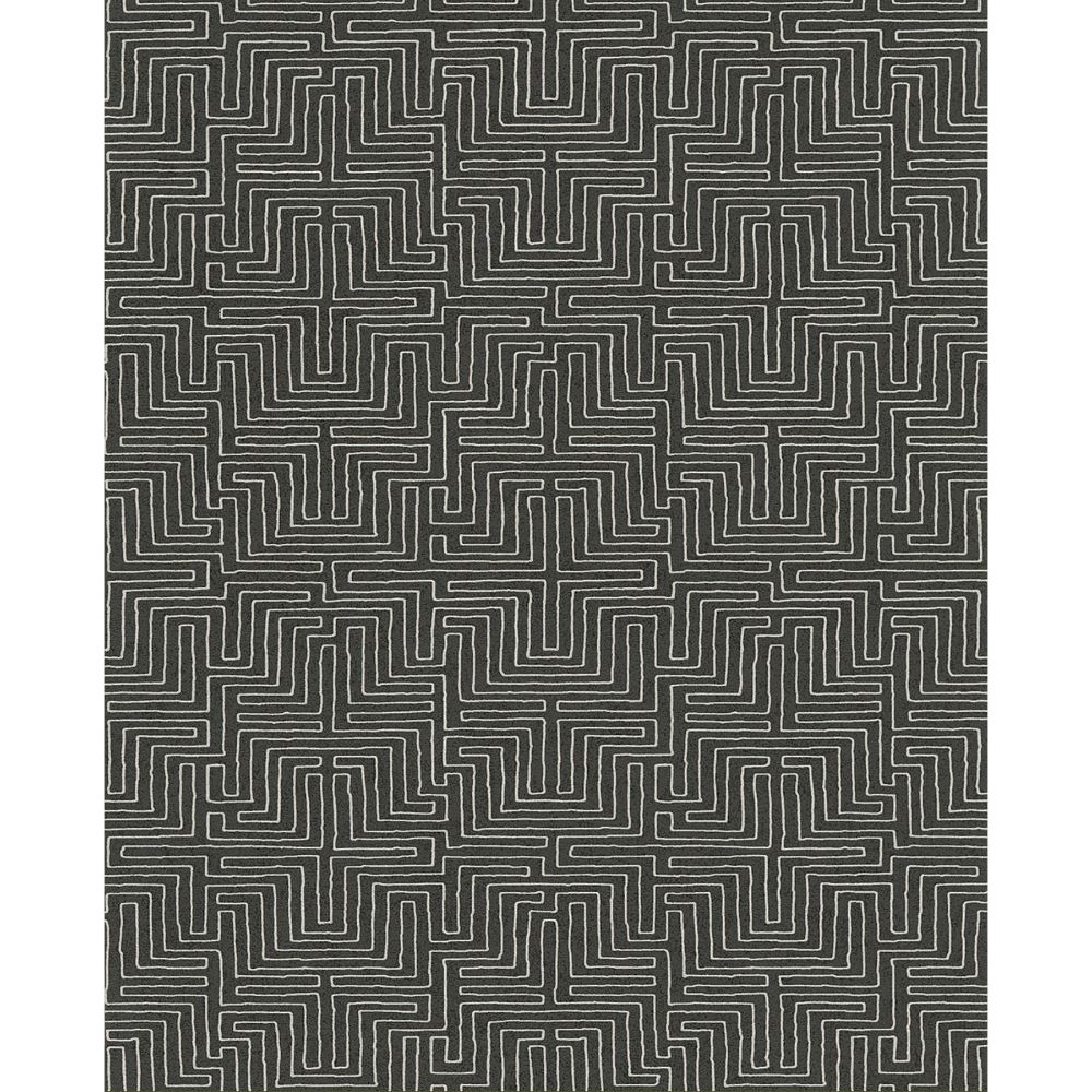 Eijffinger by Brewster 376067 Kairo Espresso Texture Wallpaper