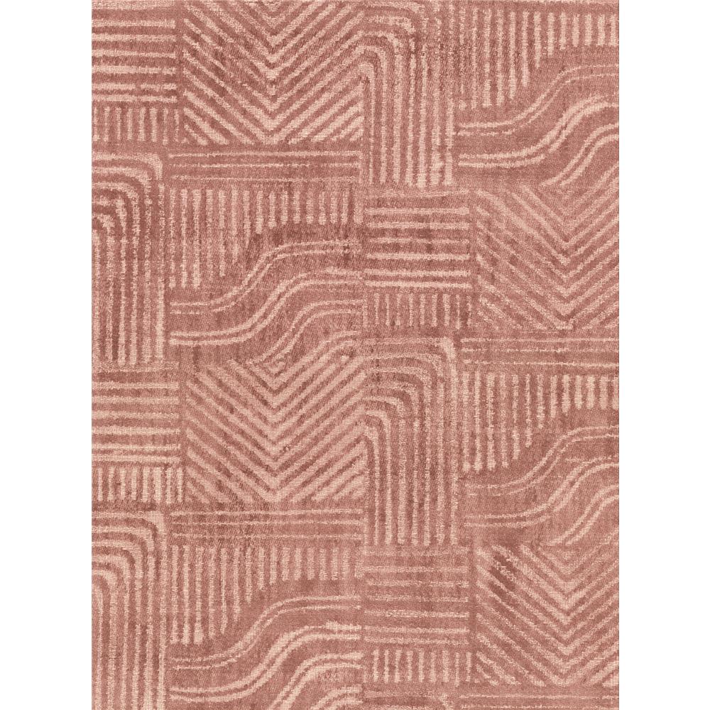 Eijffinger by Brewster 391531 Pueblo Red Global Geometric Wallpaper
