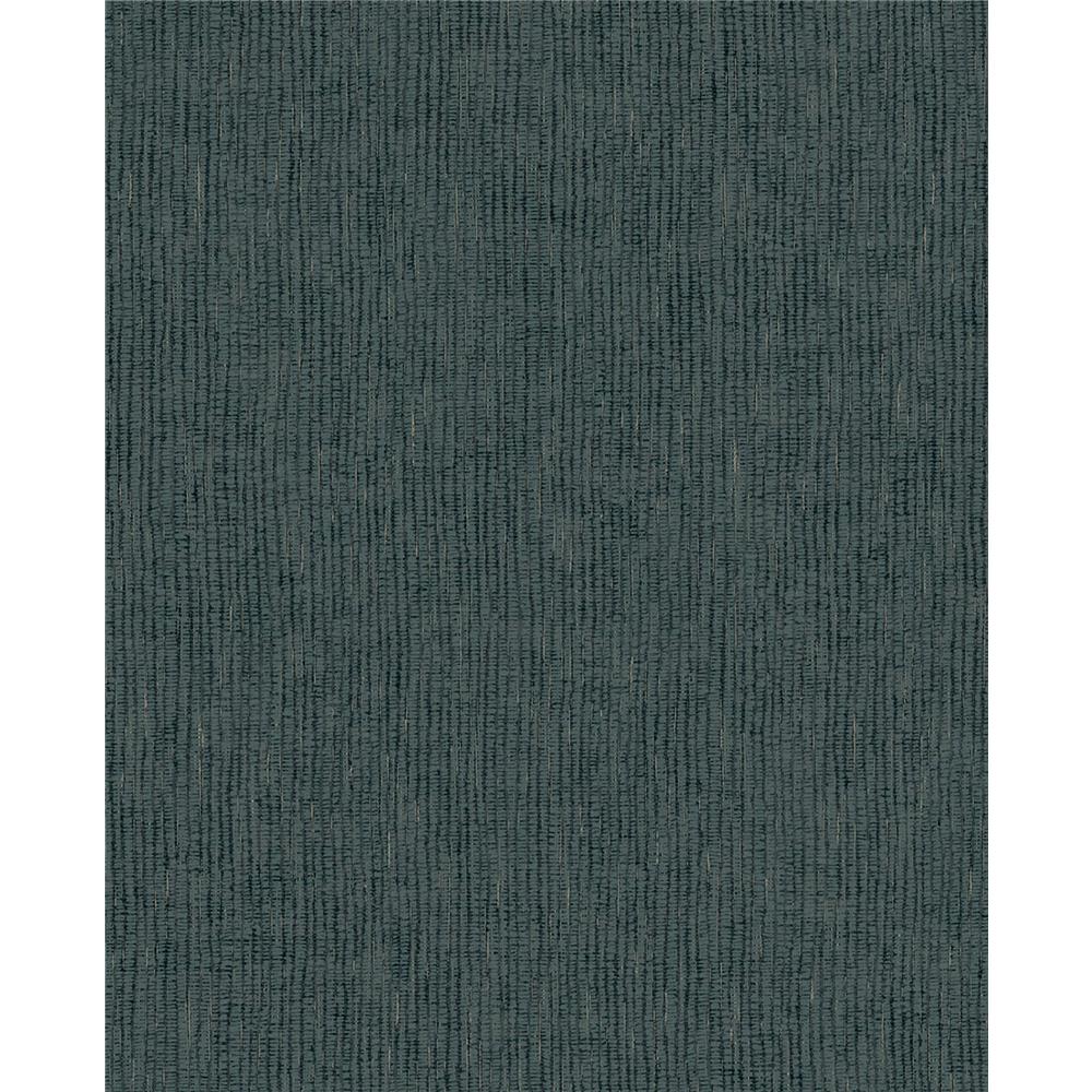 Eijffinger by Brewster 391544 Bayfield Teal Weave Texture Wallpaper