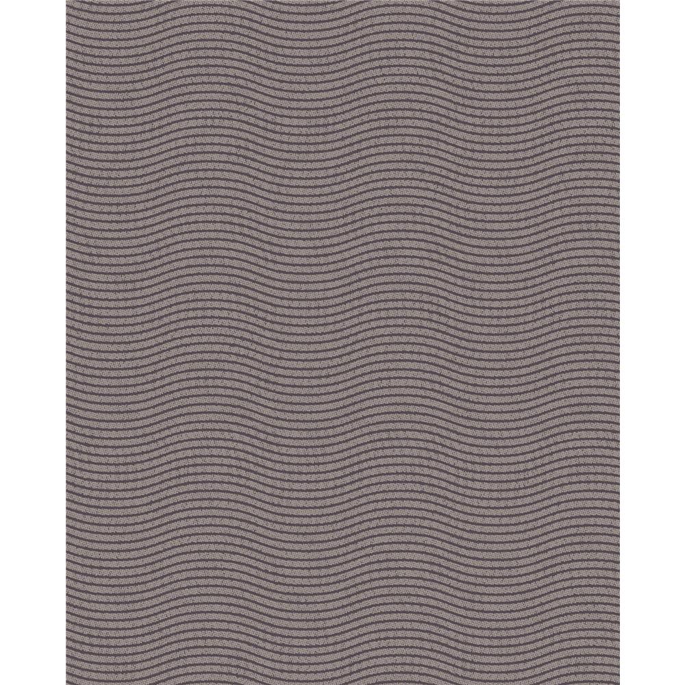 Eijffinger by Brewster 395852 Curves Silver Glittering Waves Wallpaper