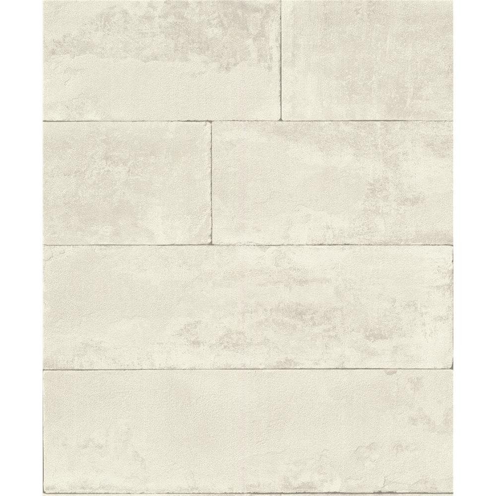 Advantage by Brewster 4015-426007 Lanier Dove Stone Plank Wallpaper