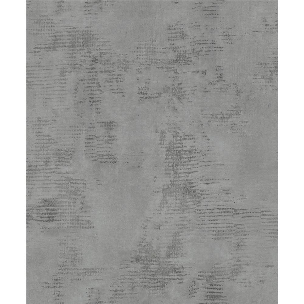 Advantage by Brewster 4015-426328 Osborn Charcoal Distressed Texture Wallpaper
