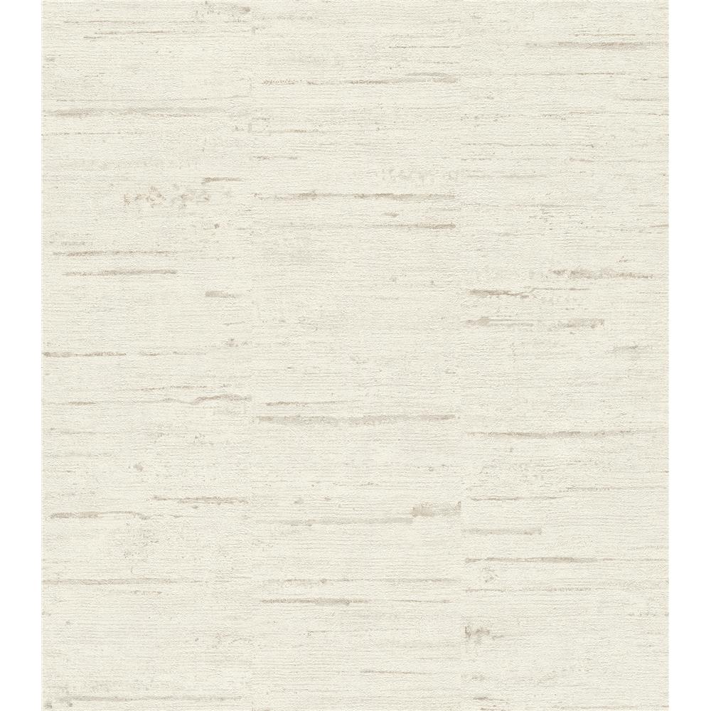 Advantage by Brewster 4015-426700 Maclure Dove Striated Texture Wallpaper