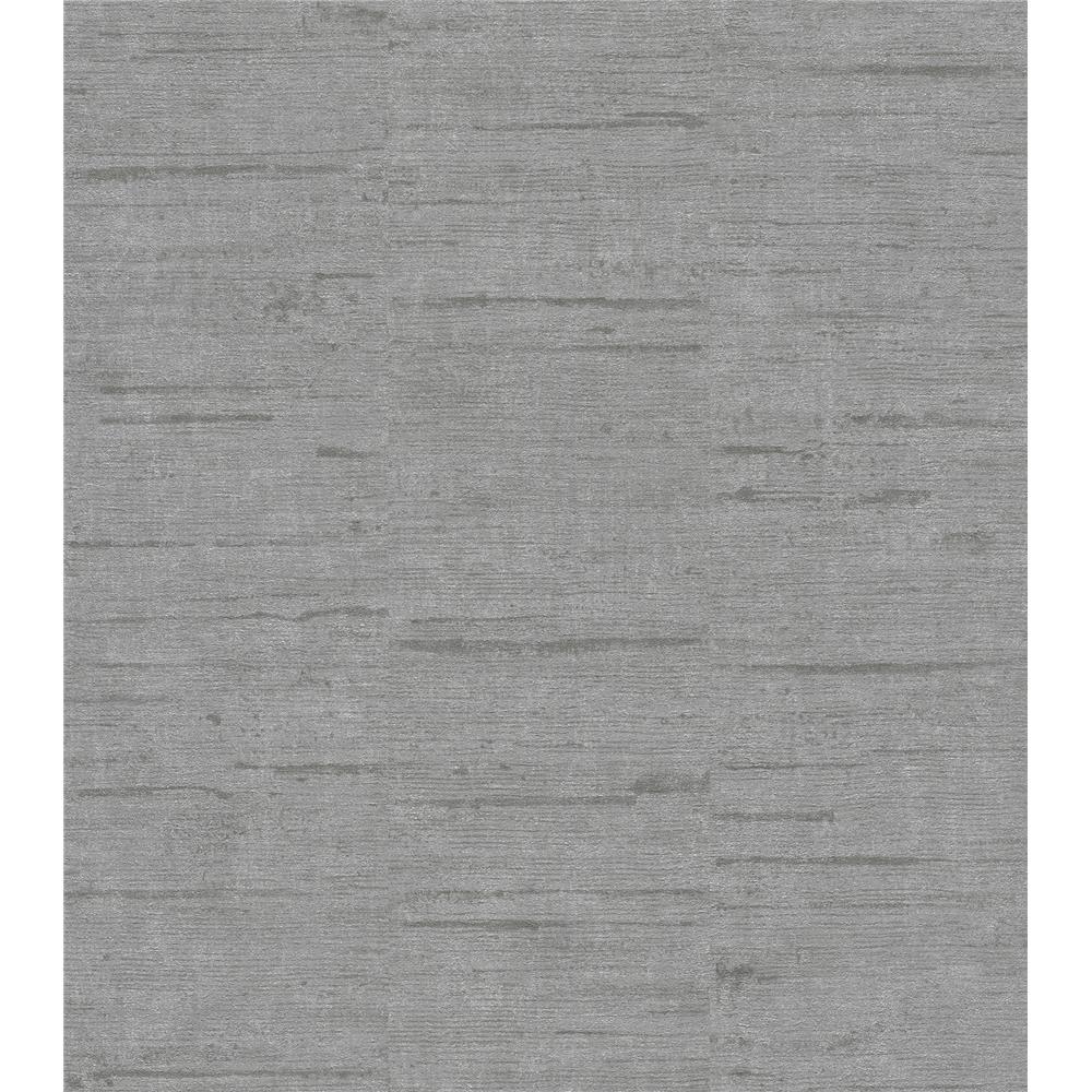 Advantage by Brewster 4015-426731 Maclure Silver Striated Texture Wallpaper