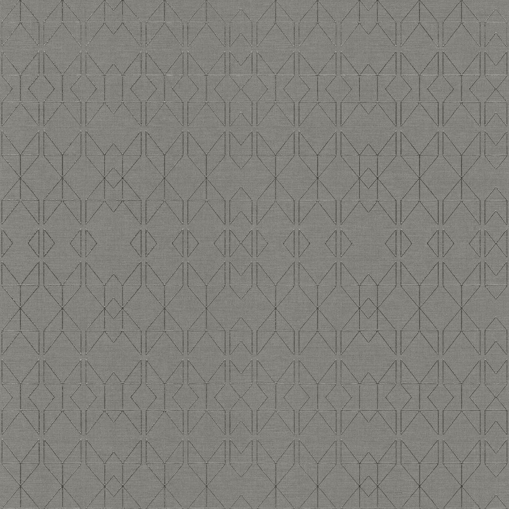 A-Street Prints by Brewster 4019-86405 Lustre Paititi Diamond Trellis Wallcovering in Sterling