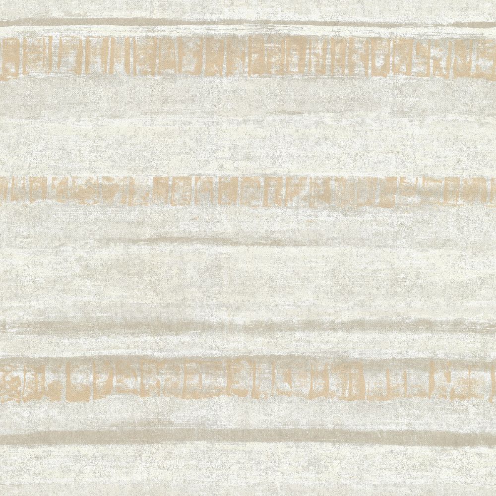 A-Street Prints by Brewster 4019-86416 Lustre Rakasa Distressed Stripe Wallcovering in Gold