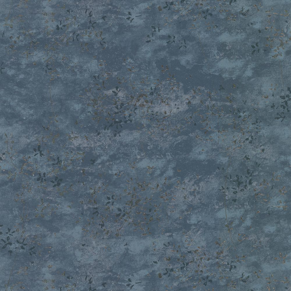 A-Street Prints by Brewster 4019-86429 Lustre Arian Inkburst Wallcovering in Blue