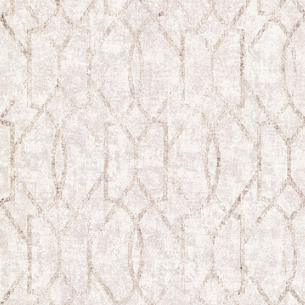 A-Street Prints by Brewster 4019-86451 Lustre Ziva Trellis Wallcovering in Rose Gold