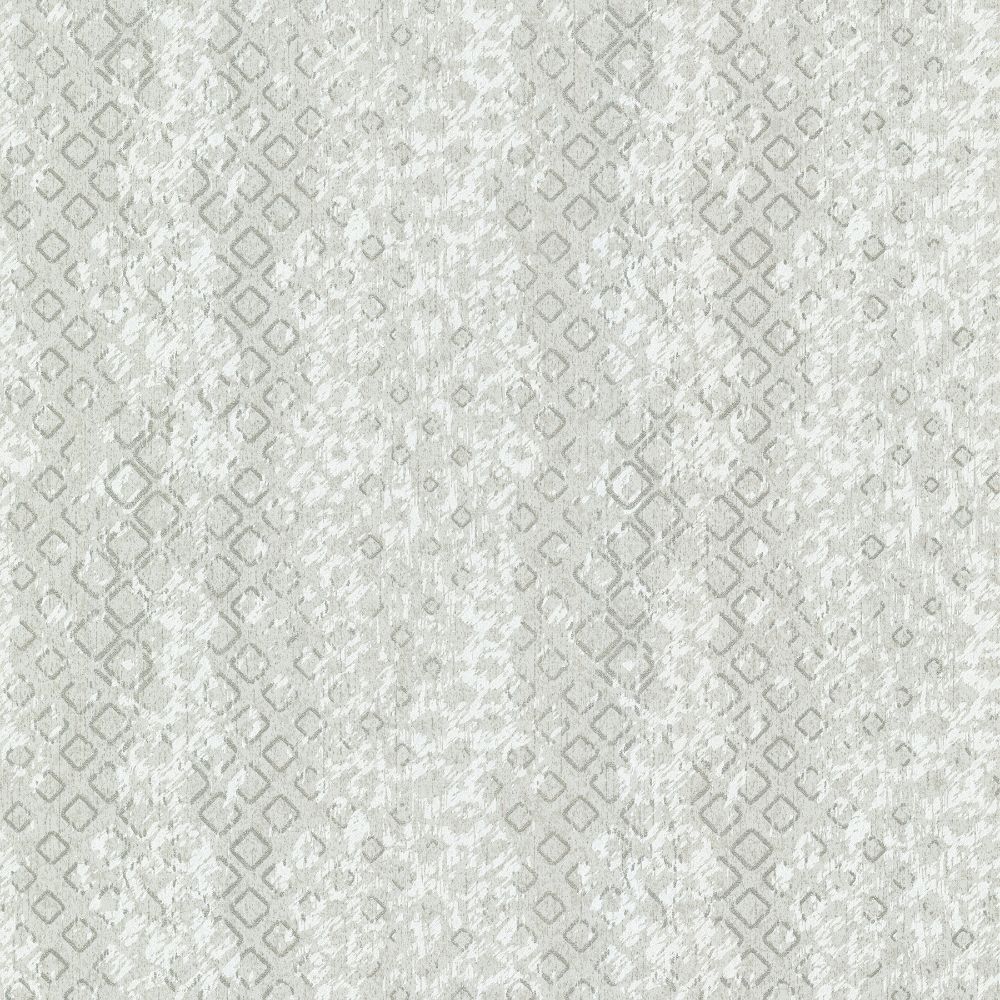 A-Street Prints by Brewster 4019-86479 Lustre Alama Diamond Wallcovering in Platinum