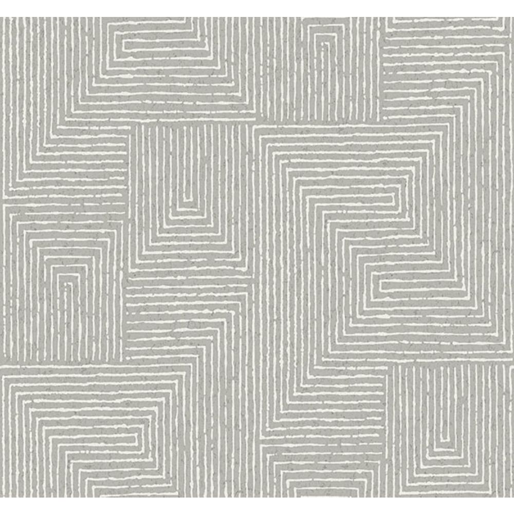 A-Street Prints by Brewster 4034-72143 Mortenson Dove Geometric Wallpaper by Scott Living