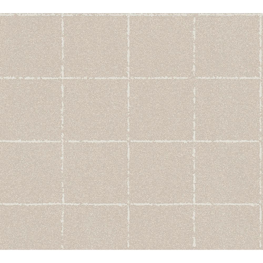 Advantage by Brewster 4035-37551-4 Kishi Neutral Tile Wallpaper