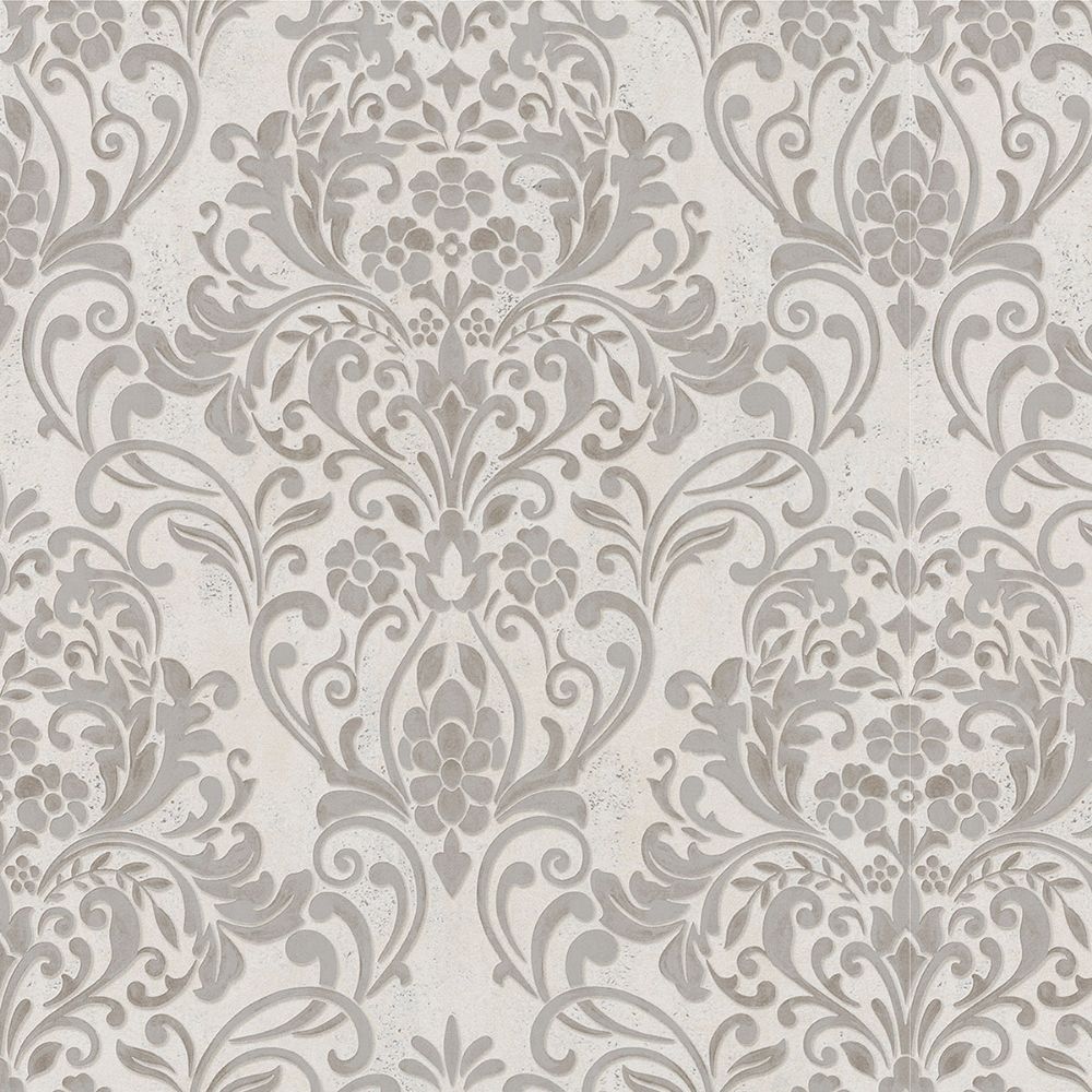 Advantage by Brewster 4041-32603 Anders Gold Damask Wallpaper